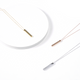 Black Stainless Steel Vertical Bar Necklace (6pcs)
