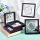 Black Floating Frame with Kraft Box (10pcs) 2.75