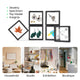 Black Floating Frame with Kraft Box (10pcs) 2.75