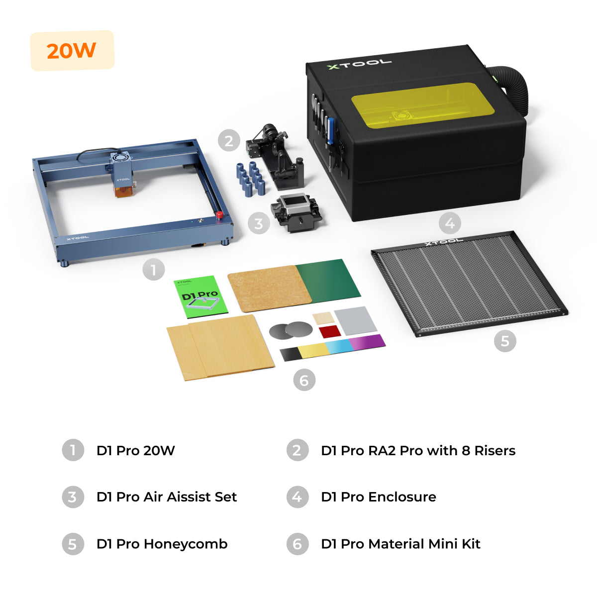 xTool D1 Pro 2.0 Desktop Laser Engraver Cutting Machine