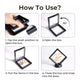 Black Floating Frame with Stand (2pcs) 7