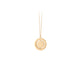 Gold Stainless Steel Spinner Pendant Necklace (3pcs)
