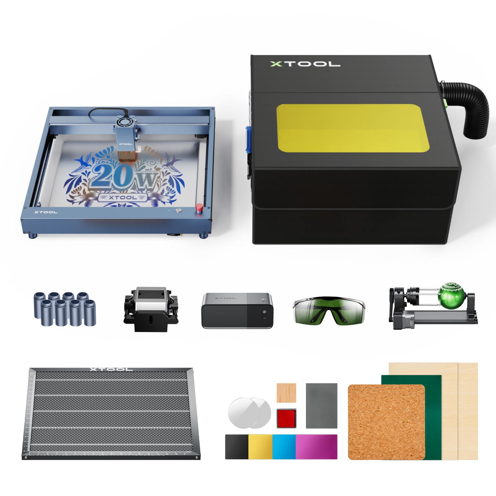 xTool D1 Pro 2.0 Desktop Laser Engraver Cutting Machine