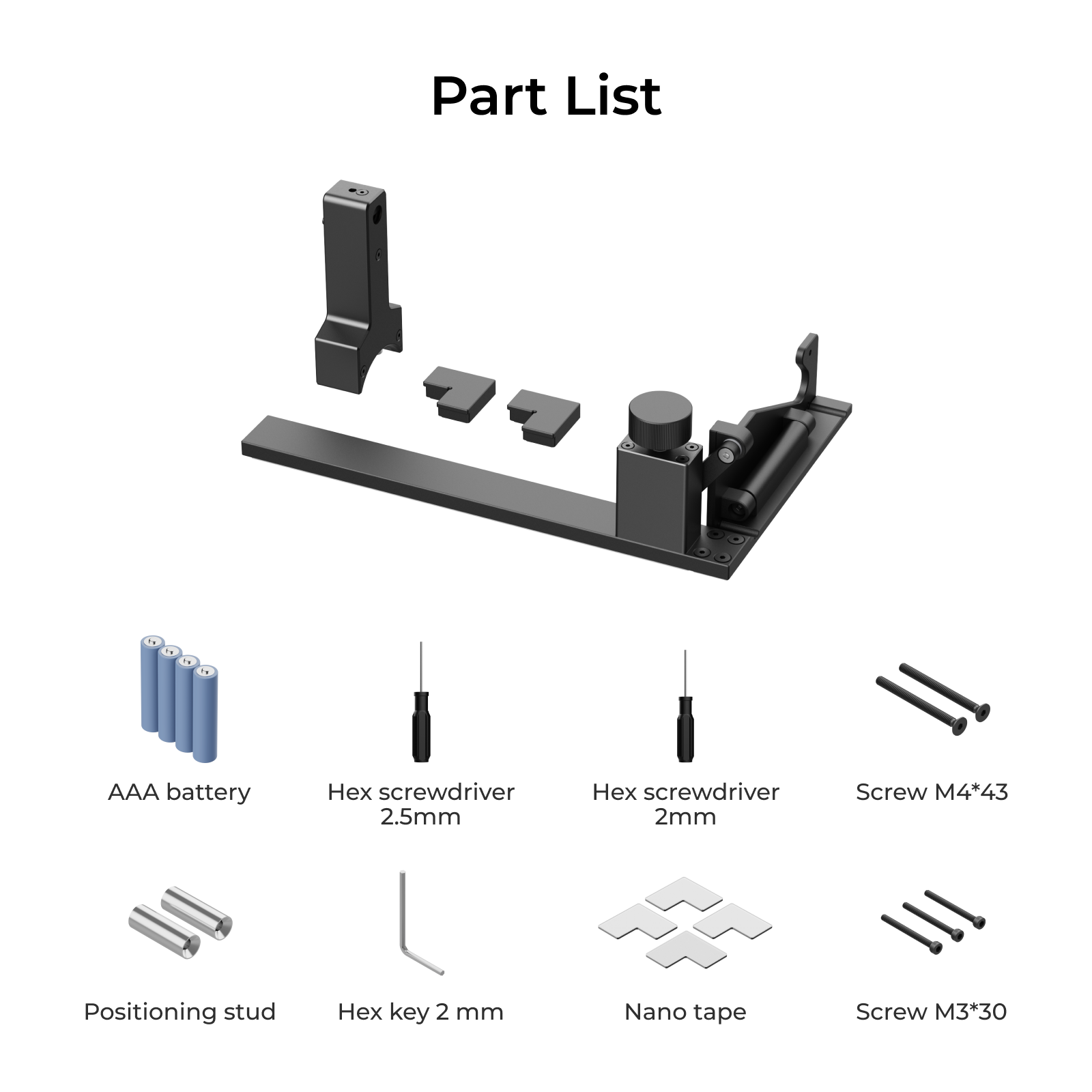 xTool Accessory Kit for RA2 Pro xTool Accessory Kit for RA2 Pro