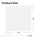 1/8 Clear Glossy Acrylic Plexiglass Sheet (1pc)