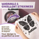 10 * 6Ft Black 3D Puff Vinyl Heat Transfer Vinyl Roll