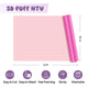 Neon Pink 3D Puff Heat Transfer Vinyl Roll
