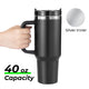 Stainless Steel Tumbler with Handle (40oz)