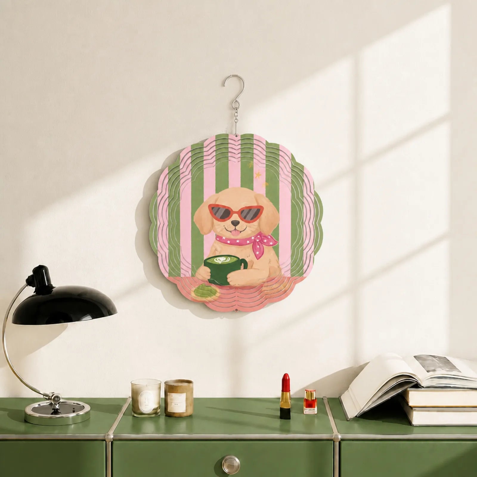Blank sublimation wind spinner 05