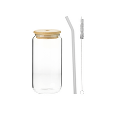 Can shaped glass cup 02 medium