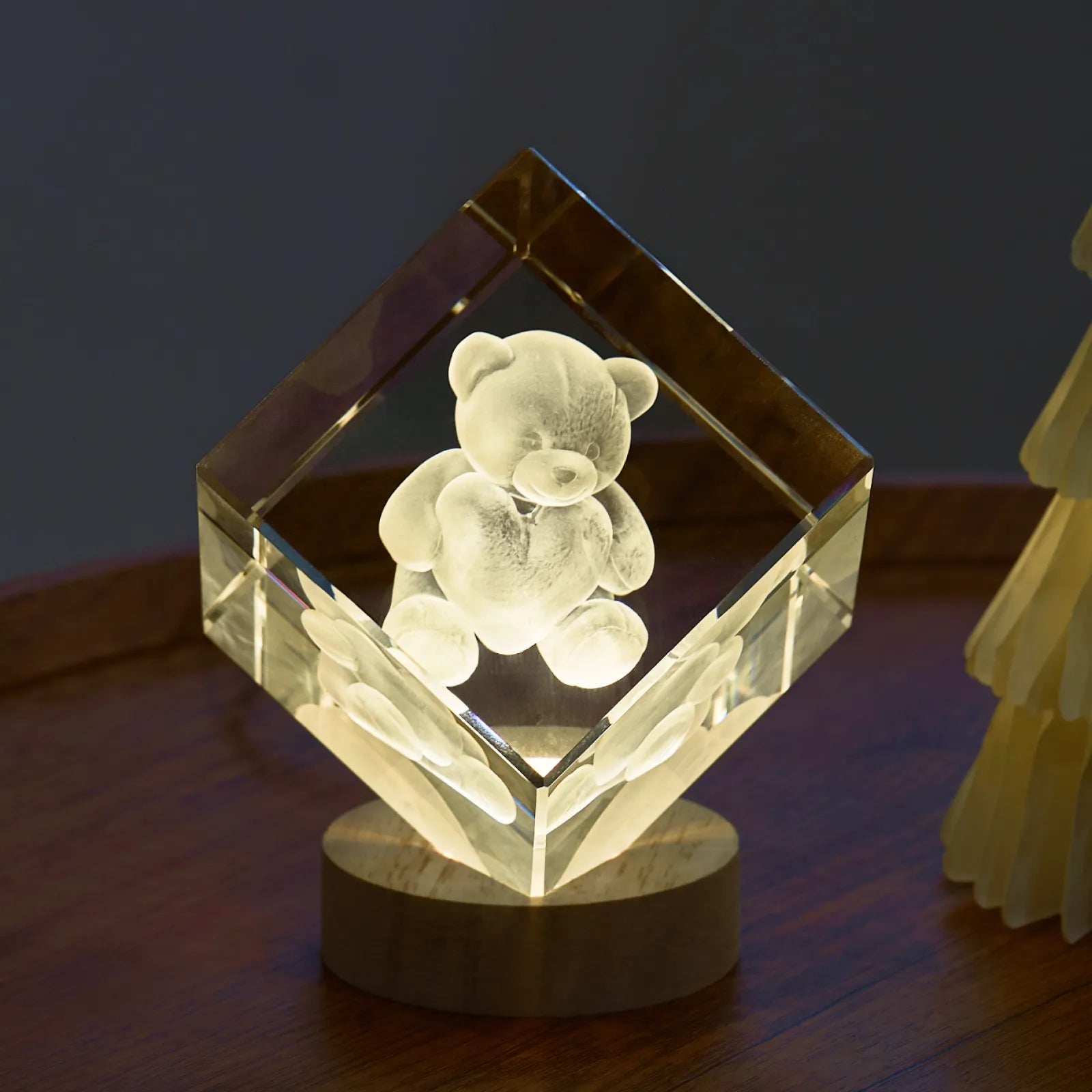 Chamfered rectangular k9 crystal 03