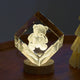Chamfered Rectangular K9 Crystal (1pcs)
