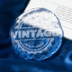 Irregular Round Glass Coaster (2pcs)