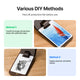 xTool Selected Leather Keychain with Sublimation Aluminum Sheet (2pcs)