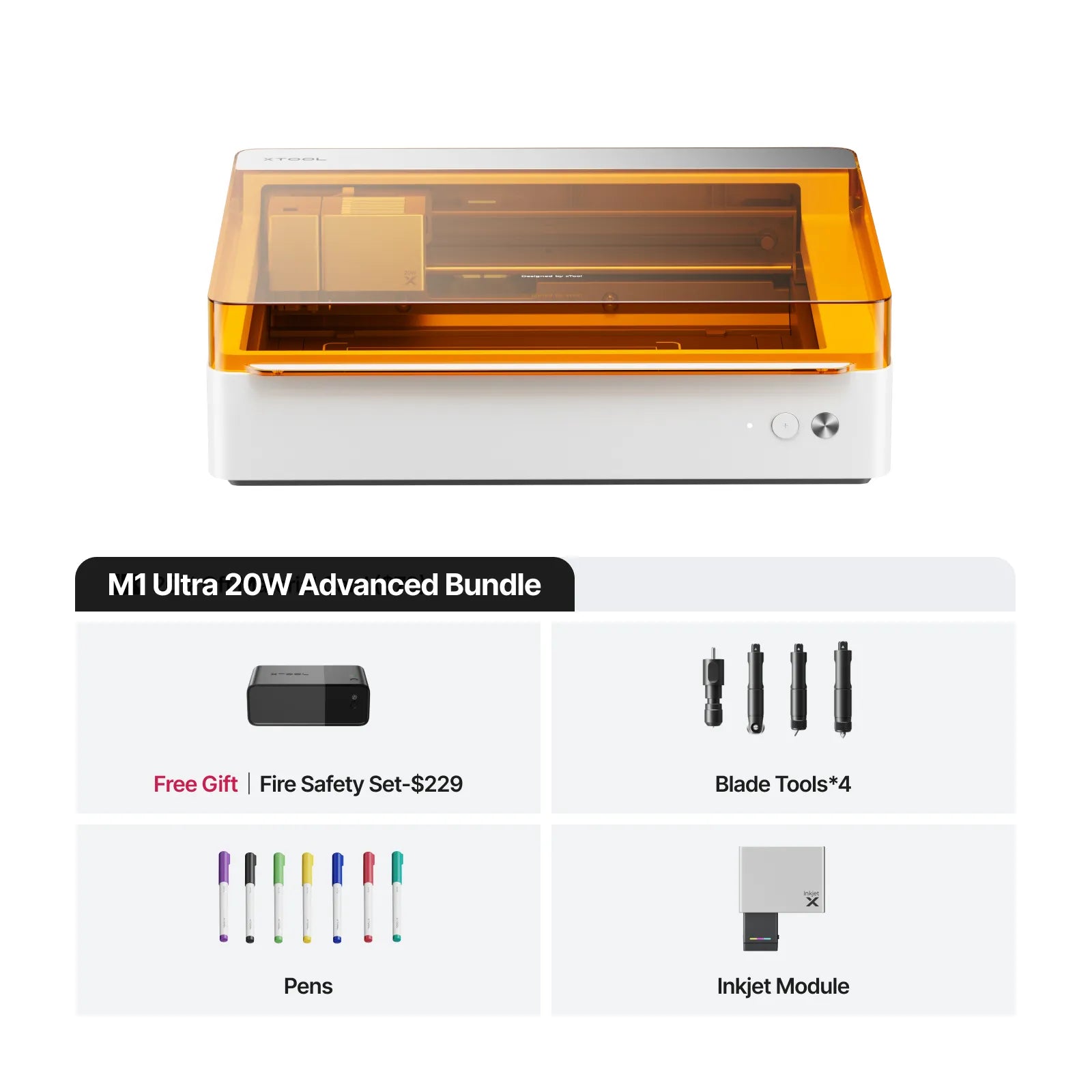 xTool M1 Ultra The World's First 4-in-1 Craft Machine