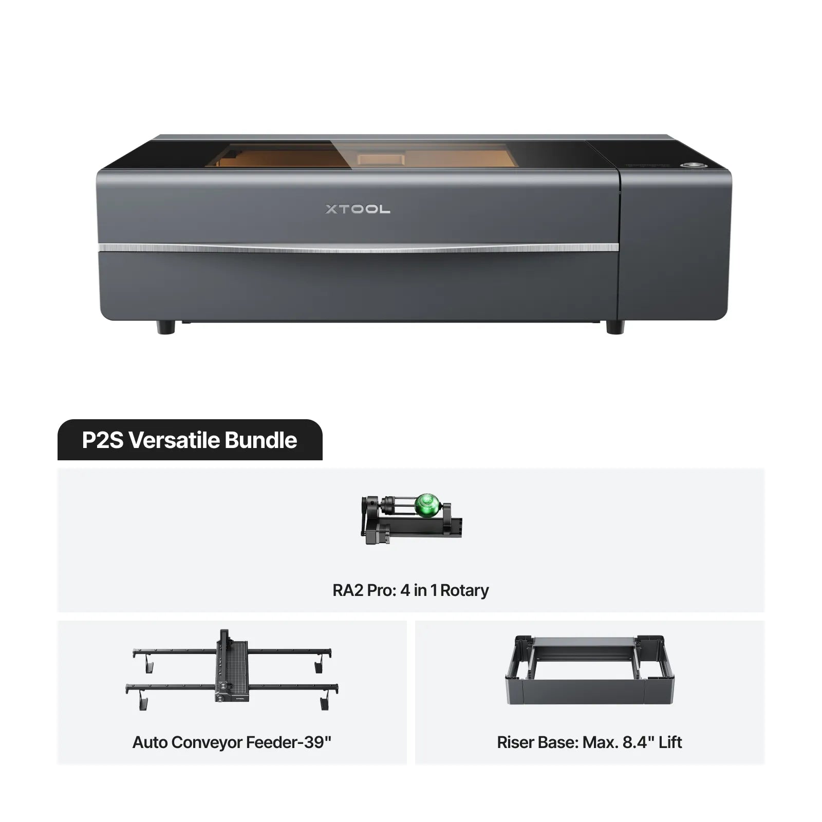 xTool P2S/P2 55W Desktop CO2 Laser Cutter