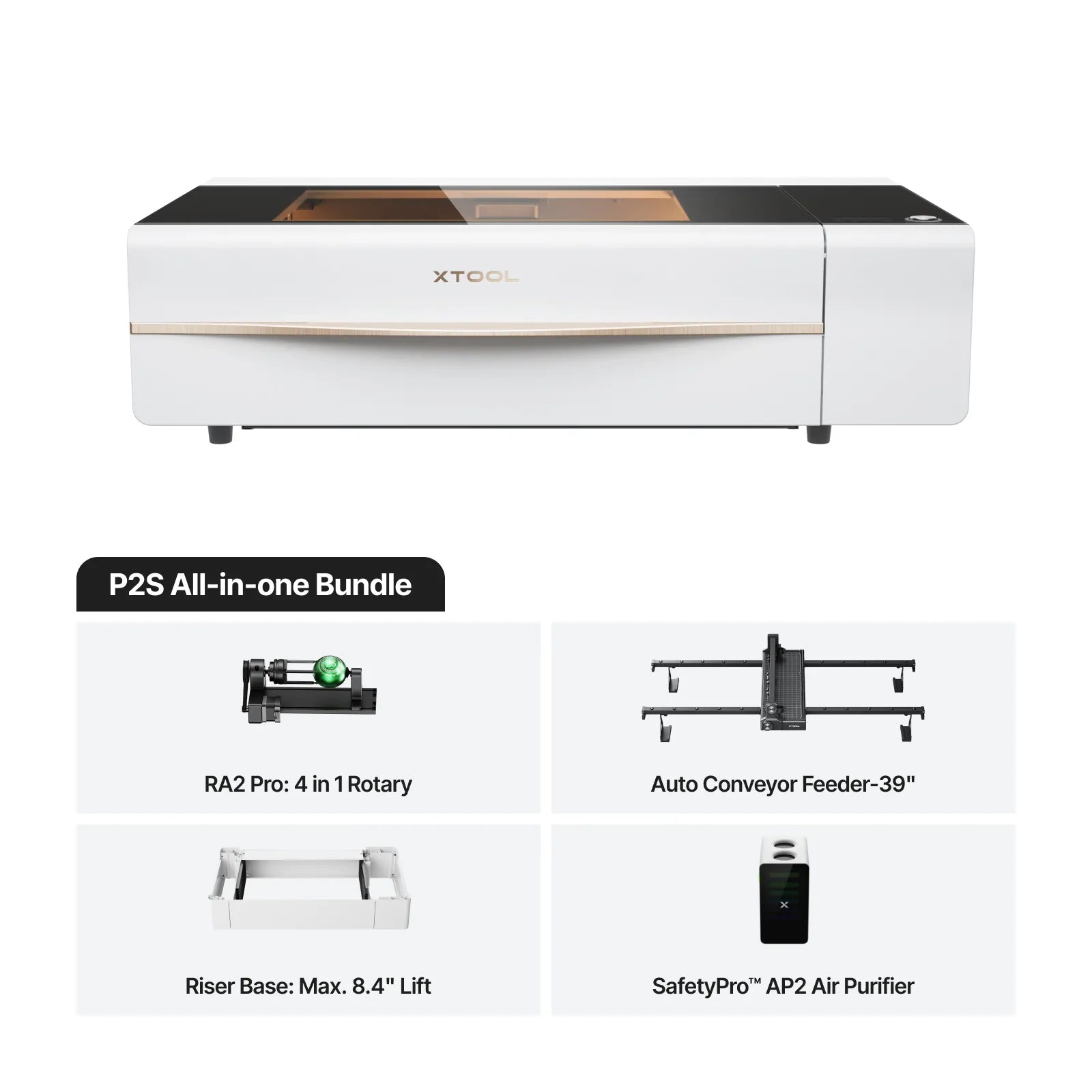 xTool P2S/P2 55W Desktop CO2 Laser Cutter