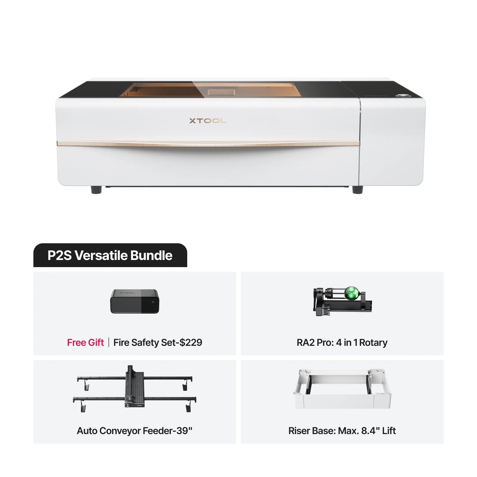 xTool P2S/P2 55W Desktop CO2 Laser Cutter