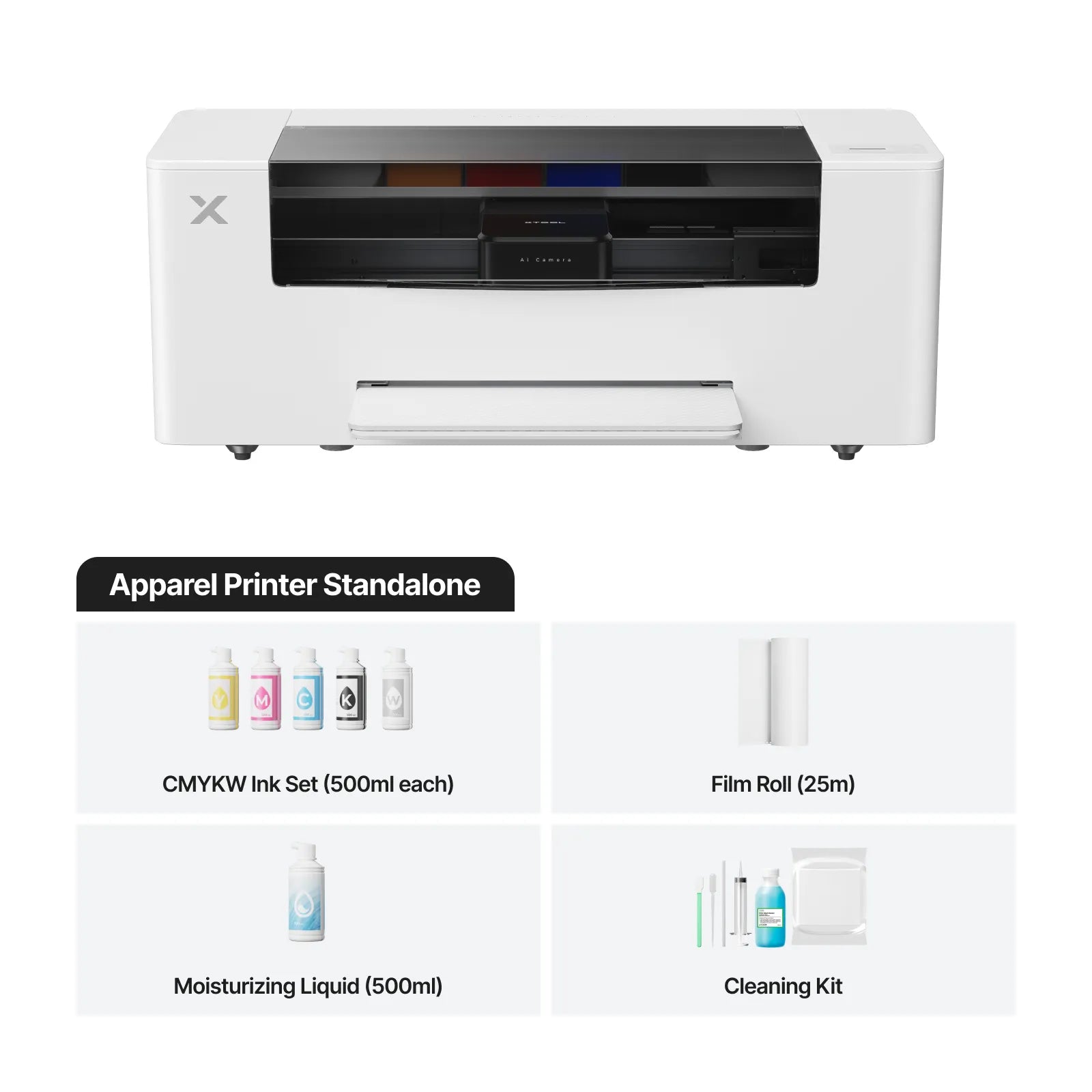 xTool Apparel Printer: One Click DTF Printer, Effortless Customization for Business