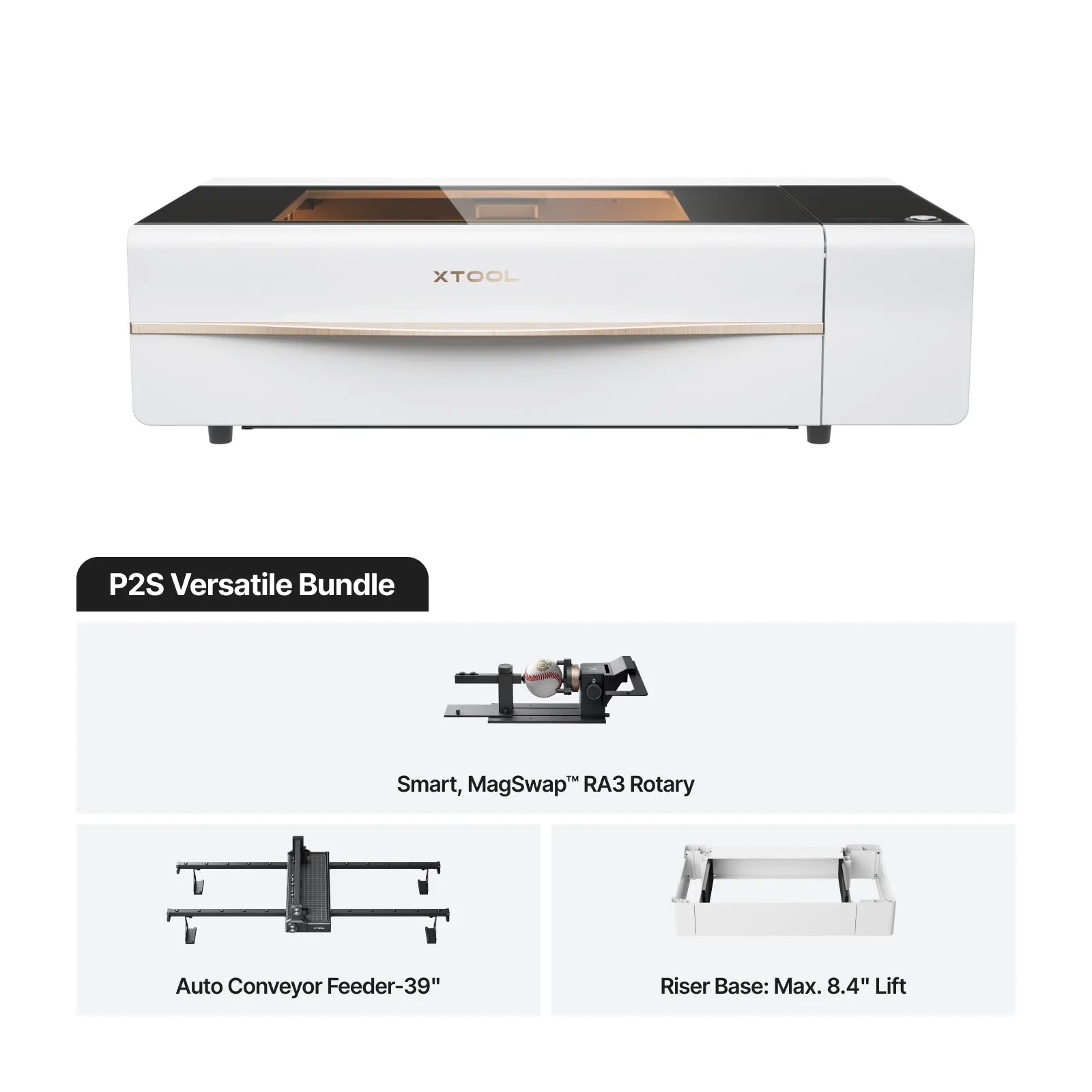 xTool P2S 55W Desktop CO2 Laser Cutter