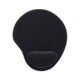 Dark Brown to Gold Laserable PU Mouse Pad with Wrist Support