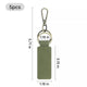 Olive Leather Keychain (5pcs)