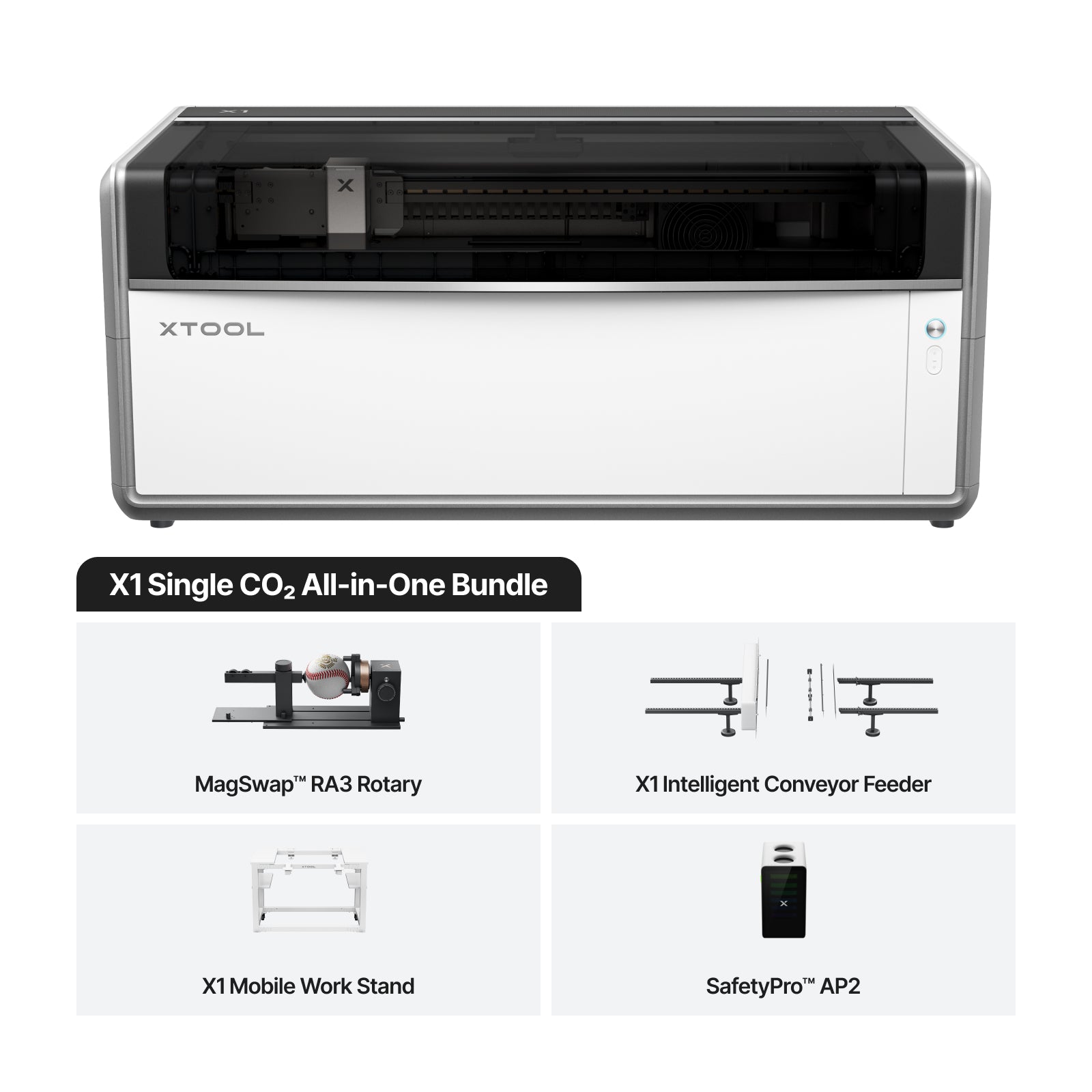 Xtoolx1singleco all in onebundle