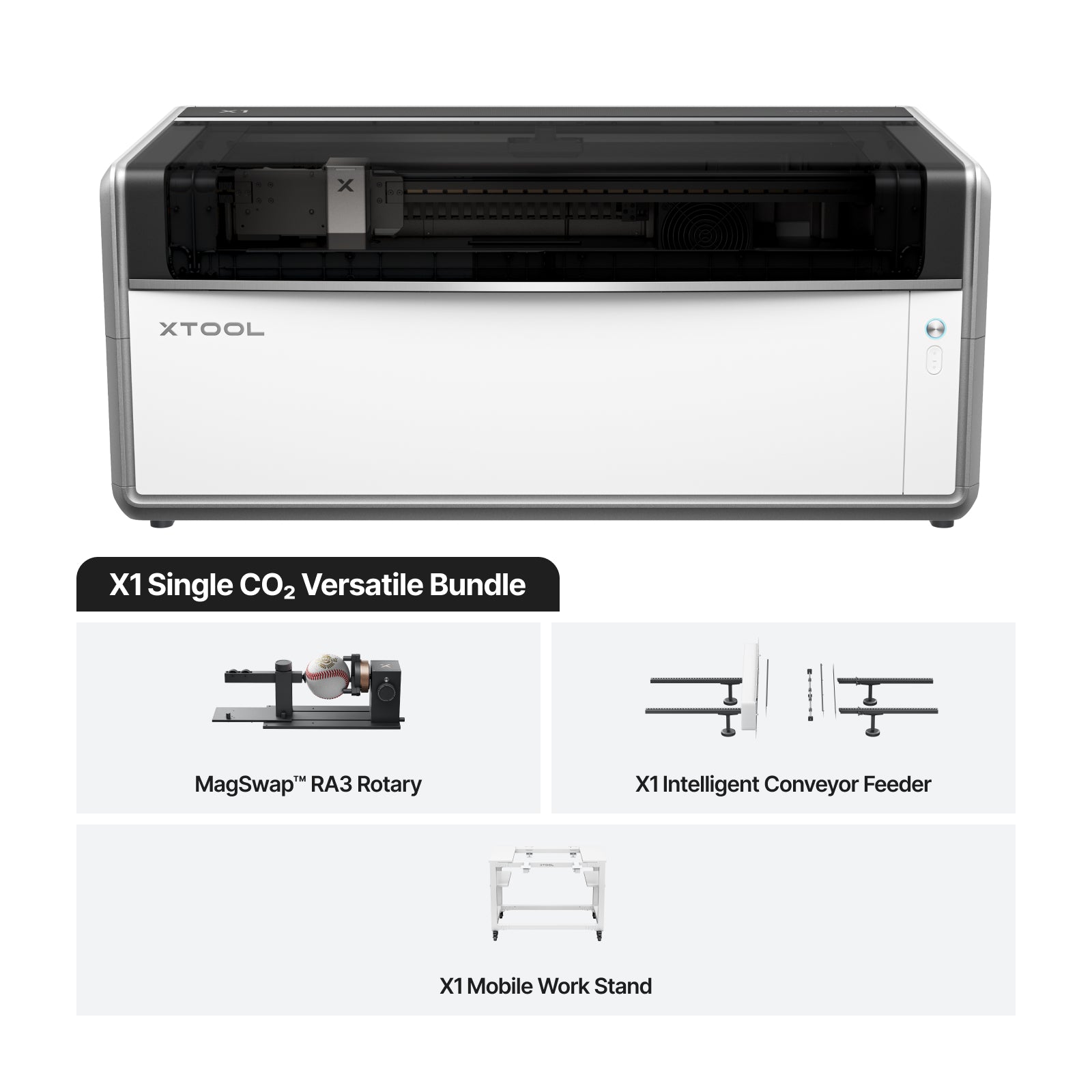 Xtool x1 single co versatile bundle