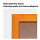 Wooden-colored Wooden Photo Fram (3pcs)