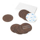 Laserable Leatherette Round Patch (10pcs)