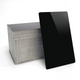Glossy Black Metal Business Card (300Pcs)