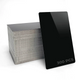 Glossy Black Metal Business Card (300Pcs)