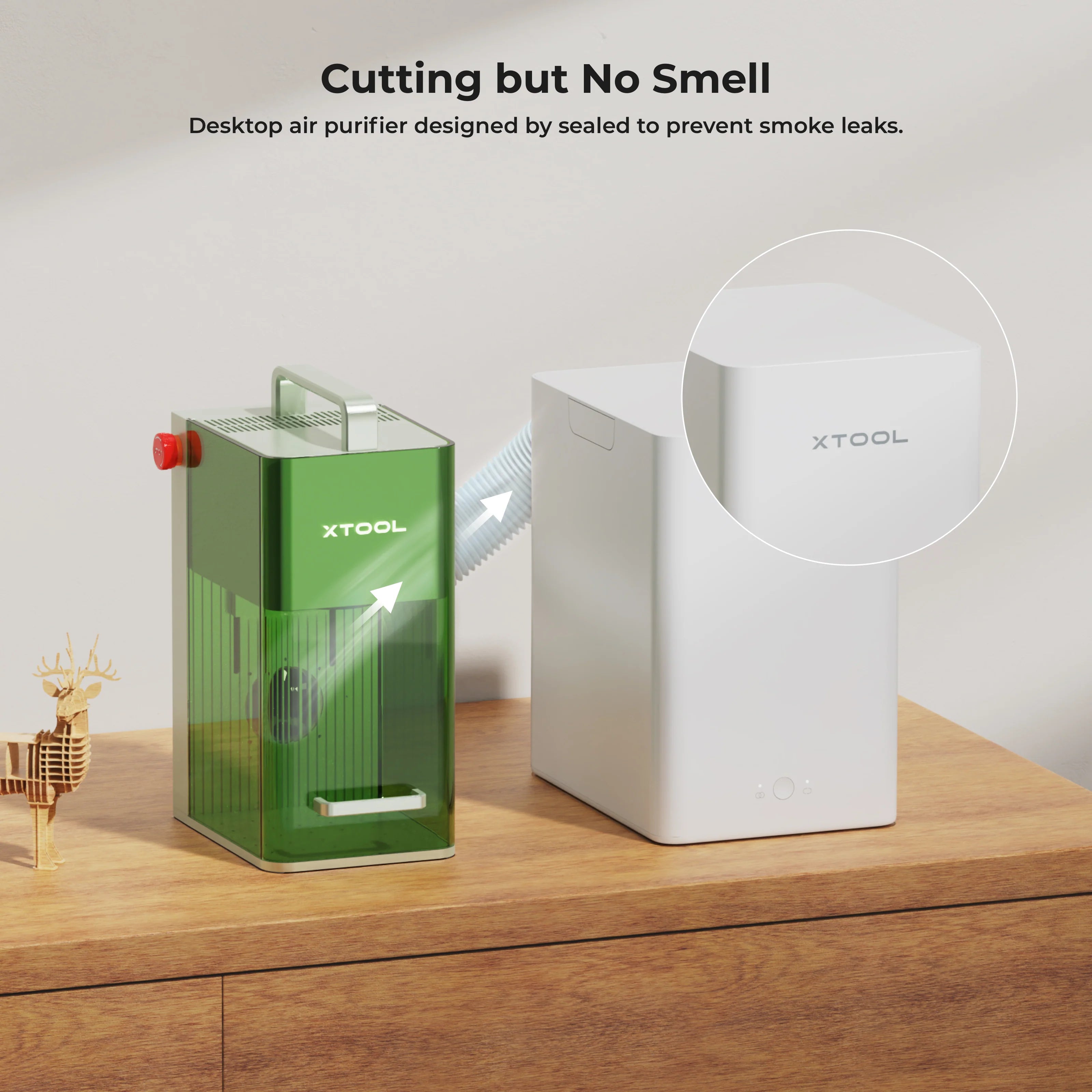 Desktop Air Purifier for xTool F1 & M1 Ultra